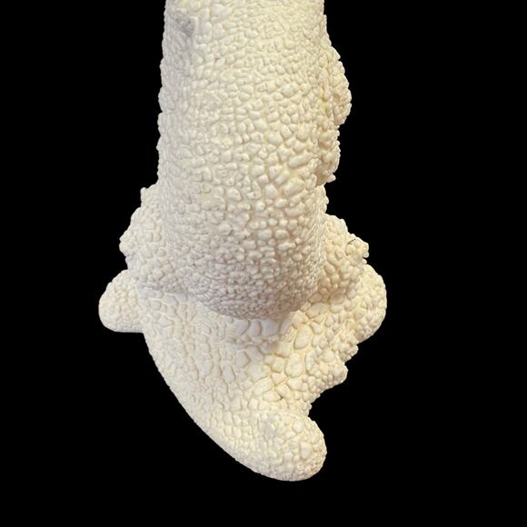 Royal Haeger Shell Vase Nautilus Textured Pebbled Cornucopia Nautical Sea READ - Picture 16 of 16